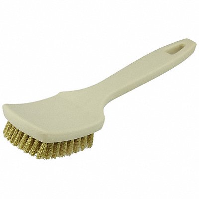 Large Tire Cleaning Brush 8-1/2 L Brass