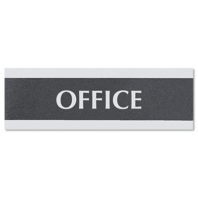 SIGN,OFFICE 3X9,BKSV