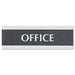 SIGN,OFFICE 3X9,BKSV