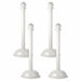 E1219 Heavy Duty Stanchion 41 in H White PK4