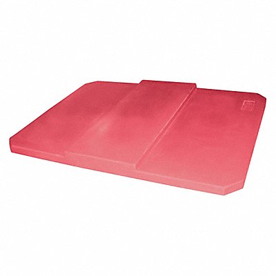 Cube Truck Lid Red Fits 12-1/2 cu ft.