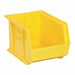 F0604 Hang and Stack Bin Yellow PP 7 in