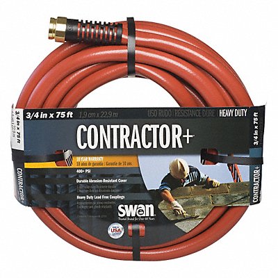 Water Hose 3/4 ID 75 ft L