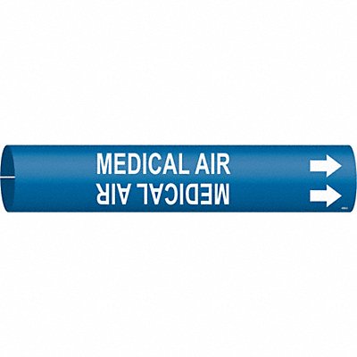 Pipe Marker Medical Air 2 in W