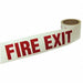 Floor Tape Red/White 3 inx15 ft Roll