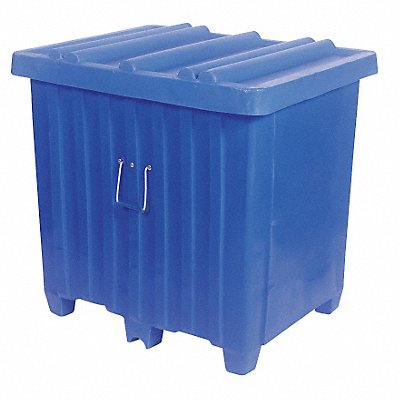 Ribbed Wall Container Blue