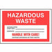 DOT Handling Label Waste 6 Label W PK25