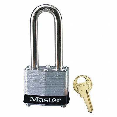 D1931 Lockout Padlock KD Black 1-1/4 H