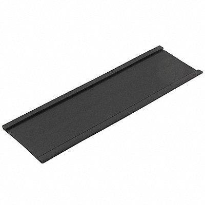 LblHldrRl Charcoal Flat C-Channel