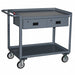 Mobile Wrkstion Steel 48 L 24 W 2 Shelf