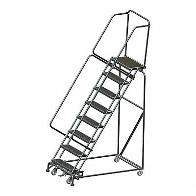 Slope Lockstep Roll Ladder Steel 80 In.H