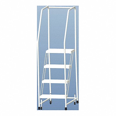 Rolling Ladder Aluminum 38 In.H