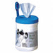 Respirator Wipes 6 in x 7 1/2 in PK220