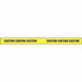 Barricade Tape Yellow/Black 180ft x 2 In