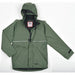 Rain Jacket Detachable Hood Green XL