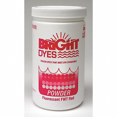 Dye Tracer Powder Fluorescent Red 1 lb