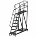 Roll Work Platform Steel Single 70 In.H