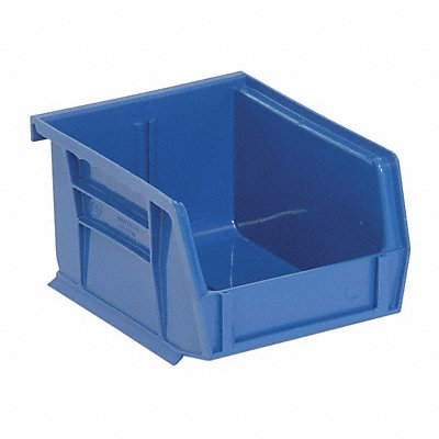 F0598 Hang and Stack Bin Blue PP 3 in