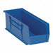 F0602 Hang and Stack Bin Blue PP 5 in