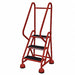 F2128 Rolling Ladder Hndrl Platfm 27 In H