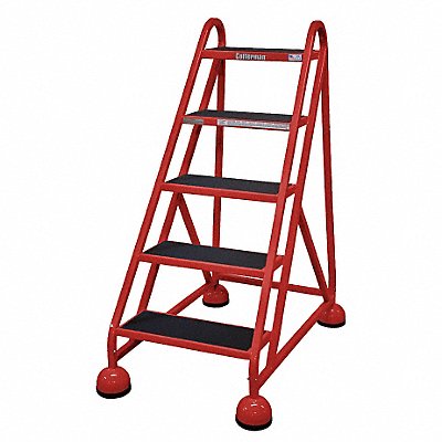 F2131 Rolling Ladder Welded Platform 45In H