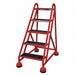 F2131 Rolling Ladder Welded Platform 45In H