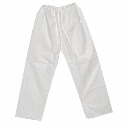 Disposable Pants 4XL White Elastic Waist