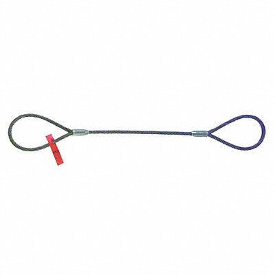 Wire Rope Sling Eye and Eye 10 ft.L