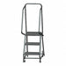 Rolling Ladder Steel 28-1/2 In.H