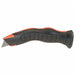 Angle Head Utility Knife 7 in Black/Red