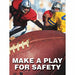 Safety Poster 22 in x 17 in Plastic