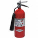 Fire Extinguisher Aluminum Red BC