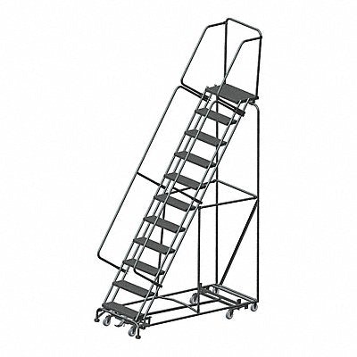 Lockstep Rolling Ladder Steel 110 In.H