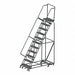 Lockstep Rolling Ladder Steel 110 In.H