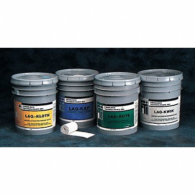 Asbestos Compound Fiberlock A-B-C Green