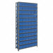 Bin Shlvng 12inx75inx36in Blue