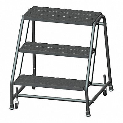 Rolling Ladder Steel 28-1/2 In.H