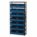 E1499 Bin Shlvng 12inx75inx36in Blue