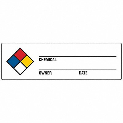 NFR Label 7/8 in H 2-7/8 in W PK250