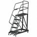 Roll Work Platform Steel Single 50 In.H