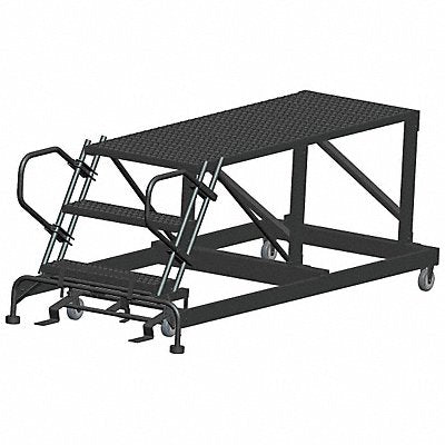 Roll Work Platform Steel Single 30 In.H