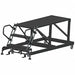 Roll Work Platform Steel Single 30 In.H