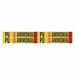 Pipe Marker Ammonia 1 1/8 in H 7 in W