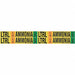 Pipe Marker Ammonia 1 1/8in H 7in W