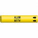 Pipe Marker Alum 2 in W