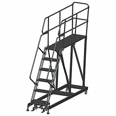 Roll Work Platform Steel Single 60 In.H