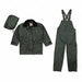 Rain Suit w/Jacket/Bib Unrated Green M