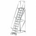 Lockstep Roll Ladder T304 Steel 120 in.H