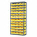 Bin Shlvng 18inx79inx36in Yellow