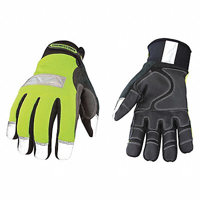 Cold Protection Gloves L HiVis Green PR